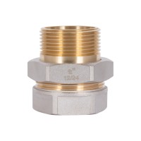 Сгон-американка Base 1 1/2"/FM/Nicel/прямой (3764)