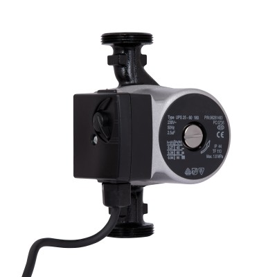 Насос циркуляционный GRS UPC-25/60/180 (с кабелем)(38498)