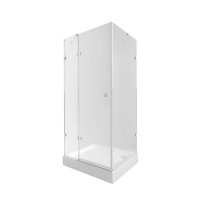 Душова кабіна Q-tap Capricorn CRM1018RC6 Clear 2020x1000x800 мм + піддон Tern 301812C 100x80x12 см із сифоном(42822)
