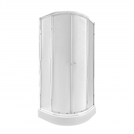 Душова кабіна Q-tap Presto CRM1099AP5 Pear 1970x900x900 мм + піддон Robin 309912C 90x90x12 см із сифоном(42829)