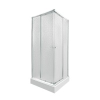 Душова кабіна Q-tap Presto CRM1099SP5 Pear 1970x900x900 мм + піддон Tern 309912C 90x90x12 см із сифоном(42830)