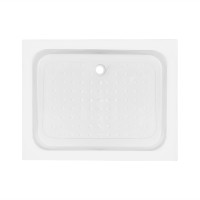 Душовий піддон KAPIELKA ST 100x80х14/низький/прямокутний/діаметр зливу 52мм(45009)