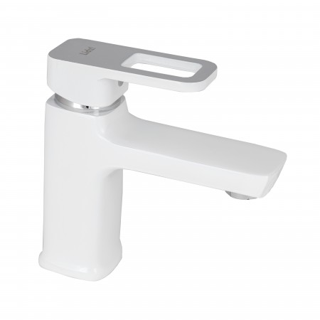 Смеситель для раковины Wawel-001(k35)/White (45397)