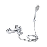 Смеситель для ванной  Latwa-006(k35)/c душевым гарнитуром/Chrome (45414)