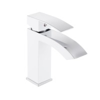 Смеситель для раковины Swan Cascada/Chrome/White (45568)