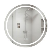 Дзеркало Mideya R800 з LED-підсвічуванням Touch, з антизапотіванням, диммером (45628)