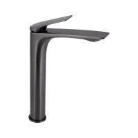 Смеситель для раковины Vlasta New/высокий/Gunmetal Black PVD (45653)