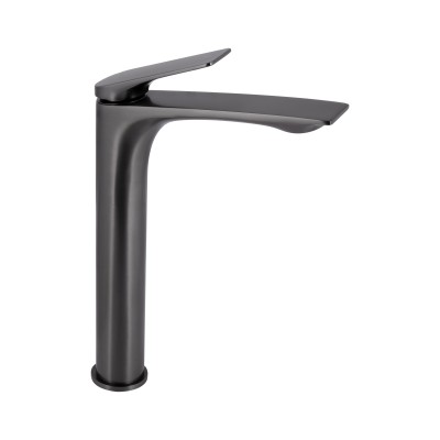 Смеситель для раковины Vlasta New/высокий/Gunmetal Black PVD (45653)