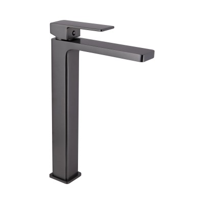 Смеситель для раковины Gemini/высокий/Gunmetal Black PVD (45680) Смеситель для раковины Gemini/высокий/Gunmetal Black PVD (45680)