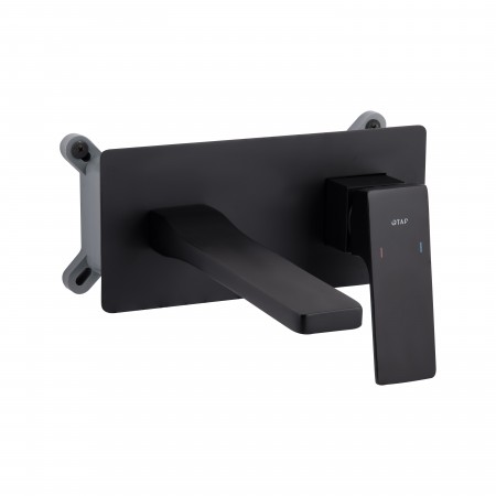 Смеситель для раковины Gemini/скрытого монтажа/Black Matt (45694)