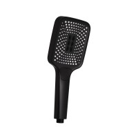 Лейка Qtap Rucni 140x110 мм для ручного душа прямоугольная Black Matt(45955)