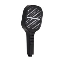 Лейка Qtap Rucni 130x130 мм для ручного душа Black Matt(45957)
