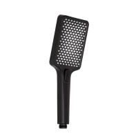 Лейка Qtap Rucni 140x95 мм для ручного душа прямоугольная Black Matt(45959)