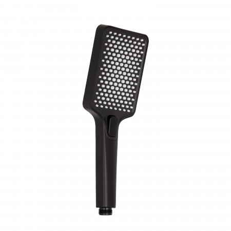 Лейка Qtap Rucni 140x95 мм для ручного душа прямоугольная Black Matt(45959)