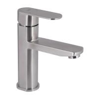 Смеситель для раковины Luna-001-F(k35)/Nickel (46094)