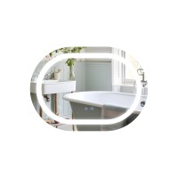 Дзеркало Gemini 650х900 з LED-підсвічуванням Touch, з антизапотіванням, з диммером, рег. темп. кольору (3000-6500K) Reverse (46196)