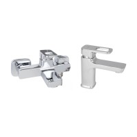 Комплект смесителей Wawel 001 + Wawel 006 Chrome (46363)