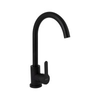 Смесители для кухни Pure-015-F/Black Matt/U-образный (47053)