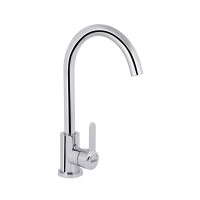 Смеситель для кухни Pure-015-F/Chrome/U-образный (47056)