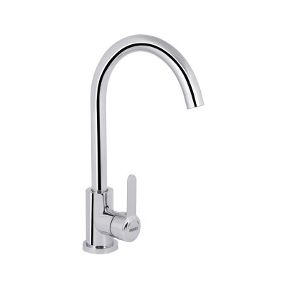 Смеситель для кухни Pure-015-F/Chrome/U-образный (47056)