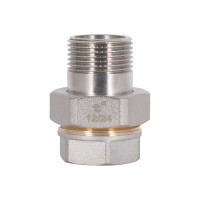 Зганяння-американка Standart 3/4"/FM/Nicel/прямий (47277)