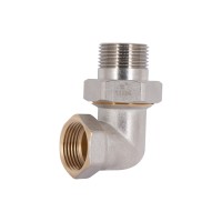 Сгон-американка Standart 1"/FM/Nicel/угловой (47284)