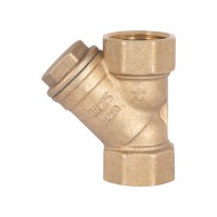 Фильтр косой Icma №50 грубой очистки 1" латунный(47490)