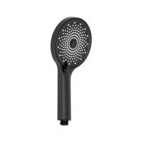 Лейка Lidz Niagara 32 120 мм для ручного душа округлая Matt Black(47555)