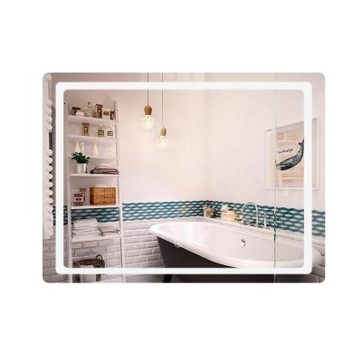 Зеркало Mideya (DC-F614) 700х500 с LED-подсветкой Touch, с антизапотеванием, диммером (48019)