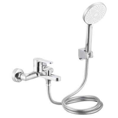 Смеситель для ванной Astra-006(k35)/c душевым гарнитуром/Chrome/латунный (48087) Смеситель для ванной Astra-006(k35)/c душевым гарнитуром/Chrome/латунный (48087)