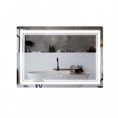 Дзеркало Cardinal (CA2) 1200х800/с LED-підсвічуванням Touch/з антизапітнінням/з диммером/рег. темп. кольори (3000-6500K) (48454)