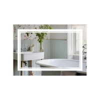 Дзеркало Cardinal (CA1) 800х600/с LED-підсвічуванням Touch/з антизапітнінням/з диммером/рег. темп. кольори (3000-6500K) (48456)
