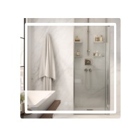 Дзеркало Mideya (MI2) 700х800/с LED-підсвічуванням Touch/з антизапотіванням/з диммером/c рег. яскравості (48461)