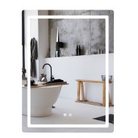 Дзеркало Mideya (MI2) 600х800/с LED-підсвічуванням Touch/з антизапітнінням/з диммером/c рег. яскравості (48478)
