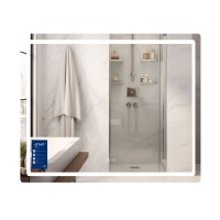 Зеркало Mideya (MI2) 900х700/с LED-подсветкой Touch/с антизапотеванием/с диммером/c рег. яркости (48480)