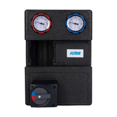 Насосная группа Icma №R001 1 1/2"x1" подключение слева, без насоса 93R001AFS53SC(48492) Насосная группа Icma №R001 1 1/2"x1" подключение слева, без насоса 93R001AFS53SC(48492)