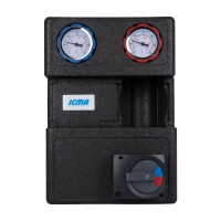 Насосна група Icma №R001 1 1/2"x1" підключення праворуч, без насоса 93R001AFD53SC(48493)