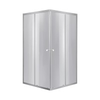 Душова кабіна Wawel SC 90x90-SAT LOW/DARK GREY/скло 4мм/без піддону(48752)