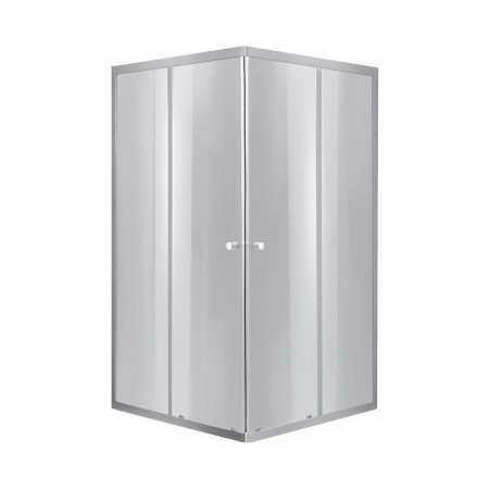 Душова кабіна Wawel SC 90x90-SAT LOW/DARK GREY/скло 4мм/без піддону(48752)