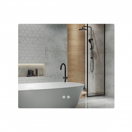 Дзеркало Taurus (TA2) 1200×800/с LED-підсвічуванням Touch/з антизапітнінням/з диммером/рег. темп. кольори (3000-6500K) (48960)