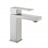 Змішувачі для умивальника Helix 001F (k35)/низький/Nickel (49178)