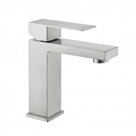 Змішувачі для умивальника Helix 001F (k35)/низький/Nickel (49178)