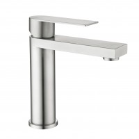 Змішувачі для умивальника Nexus 001F (k35)/низький/Nickel (49184)