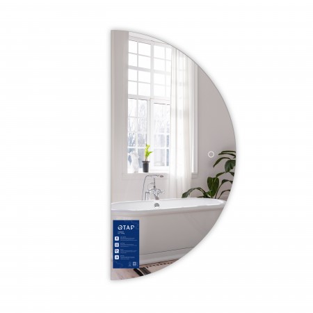 Дзеркало Taurus HR800/с LED-підсвічуванням Touch/з антизапотіванням/з димером/рег. темп. кольори (3000-6500K) (49274)