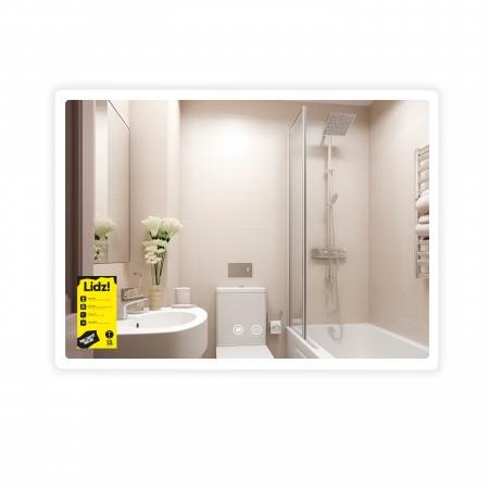 Дзеркало Orion (OR2) 800х600/с LED-підсвічуванням Touch/з антизапітнінням/з диммером/c рег. яскравості (49294) Дзеркало Orion (OR2) 800х600/с LED-підсвічуванням Touch/з антизапітнінням/з диммером/c рег. яскравості (49294)