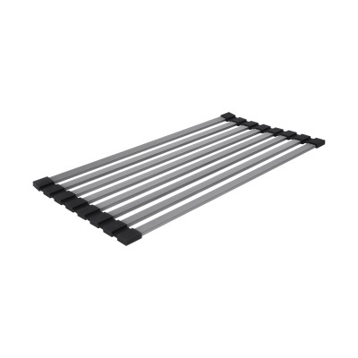 Сушилка для посуды Acsis LA-12/Black/плоская основа/430х218 мм (49766)