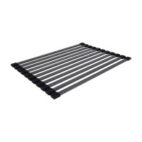 Сушилка для посуды Acsis LA-14/Black/плоская основа/430х300 мм (49768)