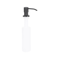 Дозатор для моющего средства Acsis LA-30/Brushed Black PVD/круглый (49827)