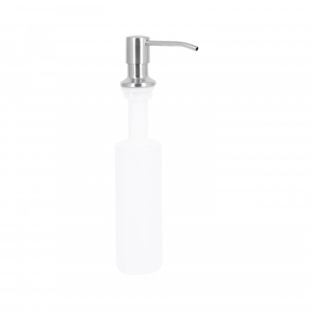 Дозатор для моющего средства Acsis LA-29/Brushed Steel/круглый (49828)