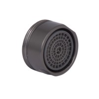 Аэратор душевой системы скрытого монтажа Gemini/Gunmetal Black PVD/в сборе/14,2x28,8x28,8мм(50082)